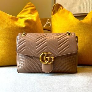 Large calfskin GG Marmont!